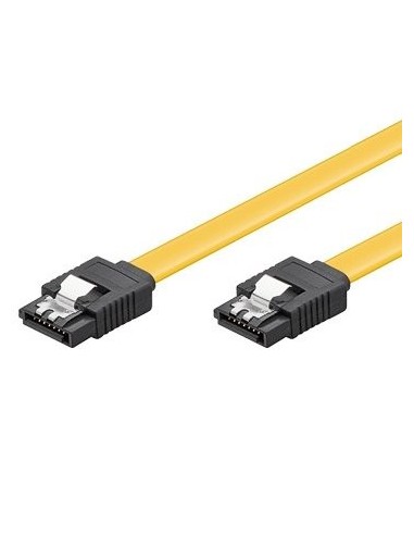 Ewent EC1511 cable de SATA 0,5 m SATA 7-pin Negro, Amarillo