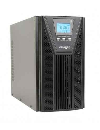 Gembird EG-UPSO-2000 sistema de alimentación ininterrumpida (UPS) Doble conversión (en línea) 2 kVA 1800 W 5 salidas AC