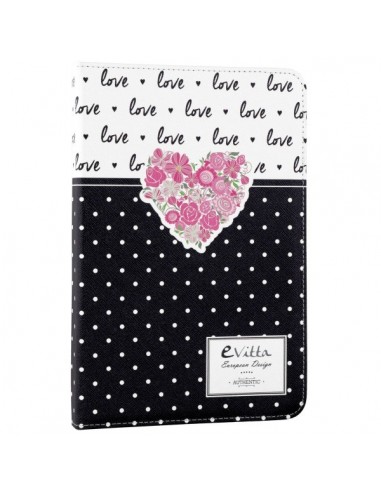 e-Vitta EVUS2PP032 funda para tablet 25,6 cm (10.1") Folio Negro, Blanco