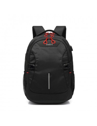 Ewent EW2526 maletines para portátil 39,6 cm (15.6") Mochila Negro