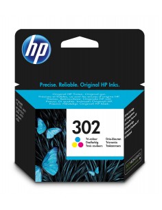 HP Cartucho de tinta original 302 tricolor