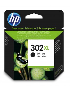 HP Cartucho de tinta original 302XL de alta capacidad negro