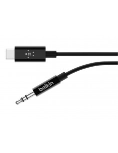 Belkin F7U079BT06-BLK cable de audio 1,8 m 3,5mm Negro