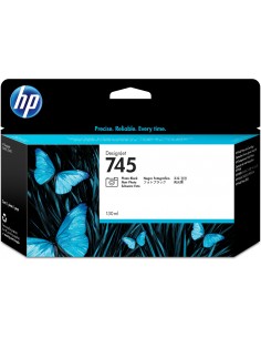 HP Cartucho de tinta DesignJet 745 negro fotográfico de 130 ml