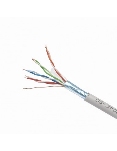 Gembird CAT5e FTP 100m cable de red Gris F UTP (FTP)