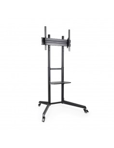 TooQ RAMSÉS Soporte de Suelo con Ruedas para Pantallas 37"- 70", Negro