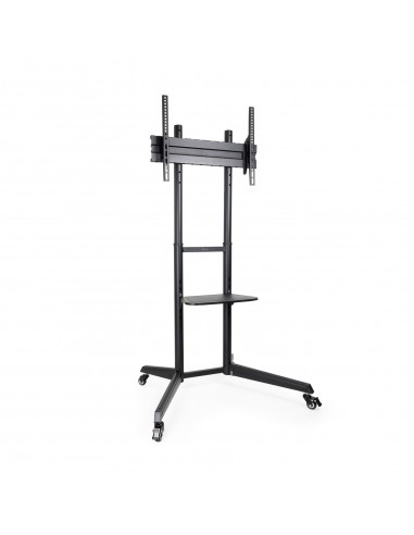 TooQ RAMSÉS Soporte de Suelo con Ruedas para Pantallas 37"- 70", Negro