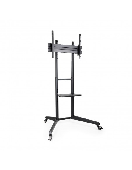 TooQ RAMSÉS Soporte de Suelo con Ruedas para Pantallas 37"- 70", Negro