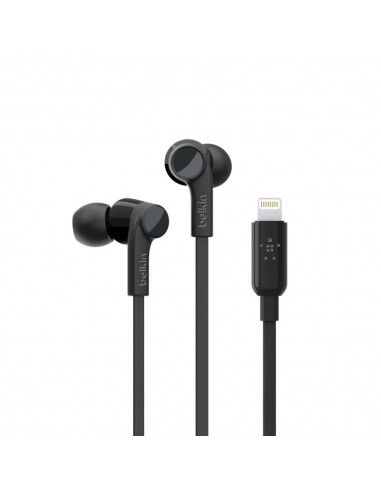 Belkin Rockstar Auriculares Alámbrico Dentro de oído Llamadas Música Negro