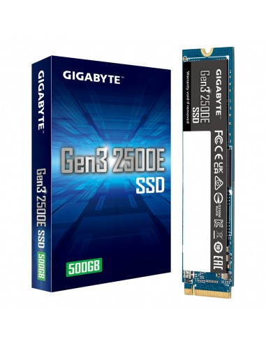 Gigabyte Gen3 2500E SSD 500GB M.2 PCI Express 3.0 NVMe