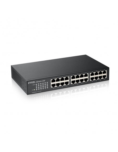 Zyxel GS1100-24E No administrado Gigabit Ethernet (10 100 1000) Negro