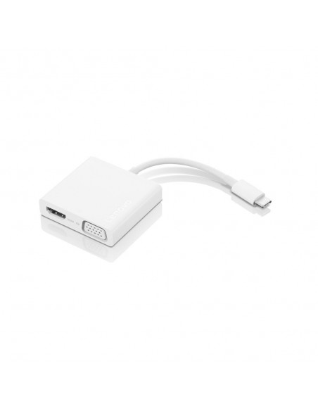 Lenovo GX90T33021 Adaptador gráfico USB Blanco