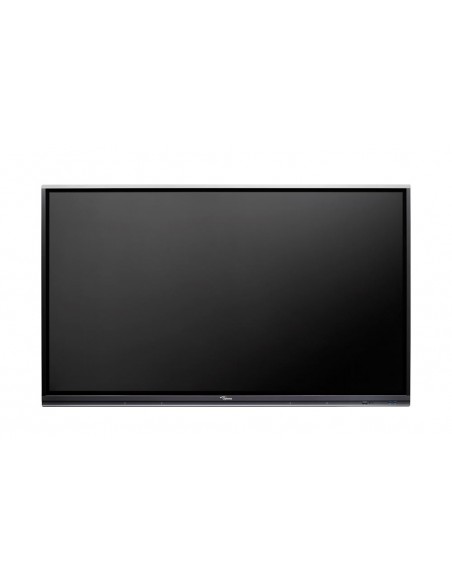 Optoma 5752RK+ Panel plano interactivo 190,5 cm (75") LED 400 cd   m² 4K Ultra HD Negro Pantalla táctil Procesador incorporado