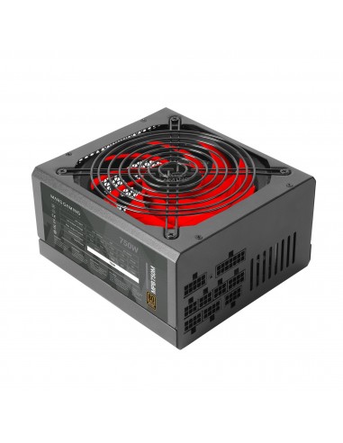 Mars Gaming MPB750M Fuente Alimentación Modular ATX 750W 6 Años Garantía 80Plus Bronze 230V Tecnología Silenciosa AI-RPM 90%