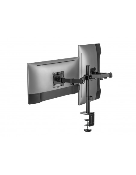 Equip 650157 soporte para monitor 81,3 cm (32") Negro Escritorio