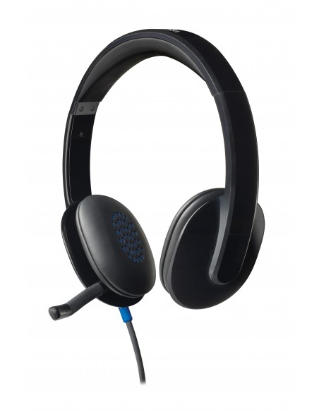 Logitech H540 Auriculares Alámbrico Diadema Oficina Centro de llamadas USB tipo A Negro