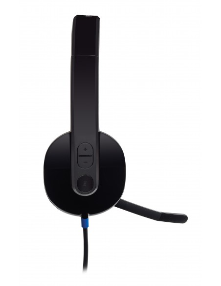 Logitech H540 Auriculares Alámbrico Diadema Oficina Centro de llamadas USB tipo A Negro