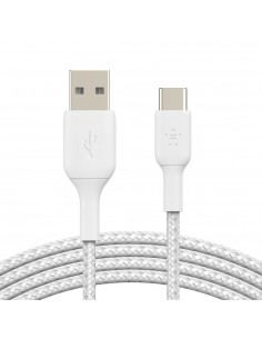 Belkin BoostCharge cable USB 2 m USB A USB C Blanco