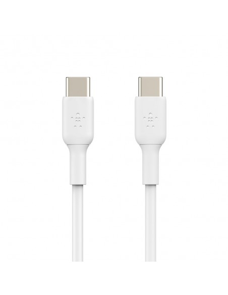 Belkin CAB003BT2MWH cable USB 2 m USB C Blanco