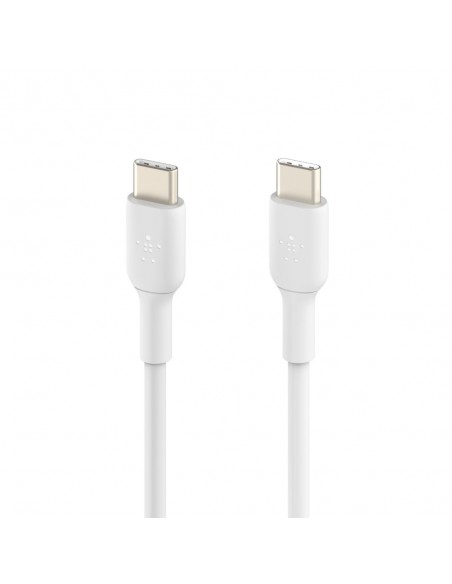 Belkin CAB003BT2MWH cable USB 2 m USB C Blanco