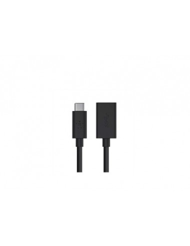 Belkin F2CU036btBLK cable USB USB 3.2 Gen 1 (3.1 Gen 1) USB C USB A Negro