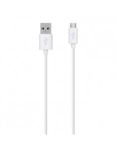 Belkin F2CU012BT2M-WHT cable USB 2 m USB 2.0 USB A Micro-USB B Blanco