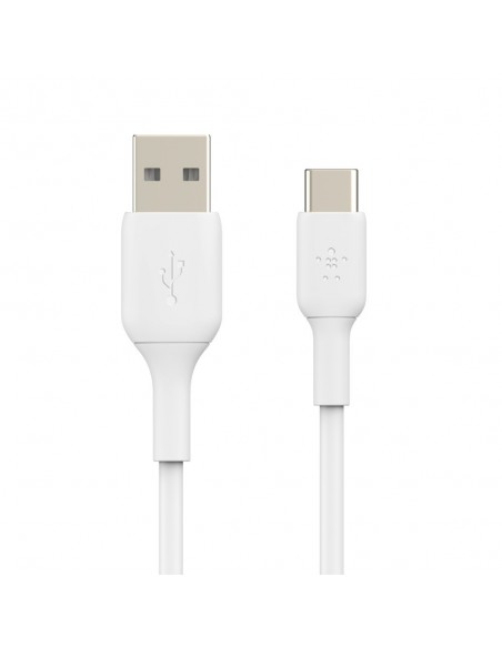 Belkin CAB001BT0MWH cable USB 0,15 m USB A USB C Blanco