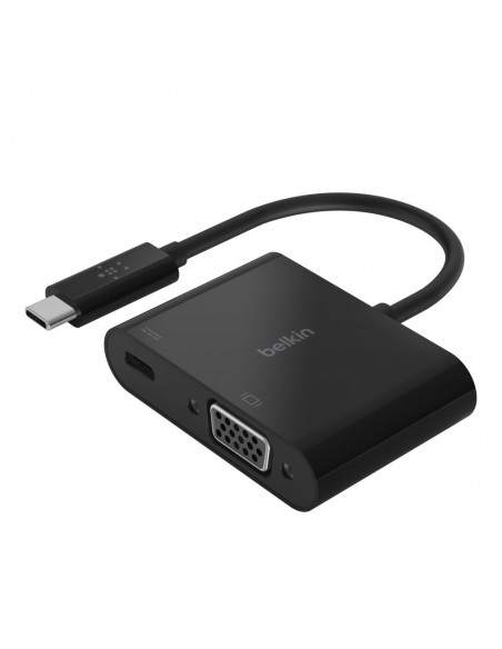 Belkin AVC001BTBK base para portátil y replicador de puertos USB 3.2 Gen 1 (3.1 Gen 1) Type-C Negro