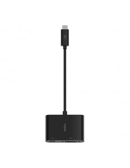 Belkin AVC001BTBK base para portátil y replicador de puertos USB 3.2 Gen 1 (3.1 Gen 1) Type-C Negro