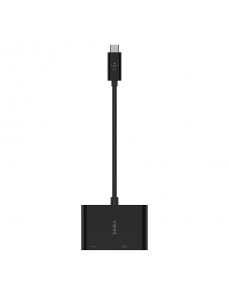 Belkin AVC001BTBK base para portátil y replicador de puertos USB 3.2 Gen 1 (3.1 Gen 1) Type-C Negro