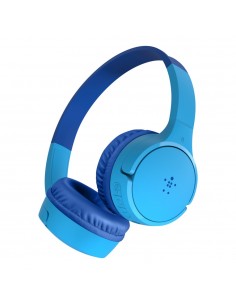 Belkin SOUNDFORM Mini Auriculares Inalámbrico y alámbrico Diadema Música MicroUSB Bluetooth Azul