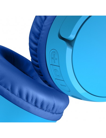 Belkin SOUNDFORM Mini Auriculares Inalámbrico y alámbrico Diadema Música MicroUSB Bluetooth Azul