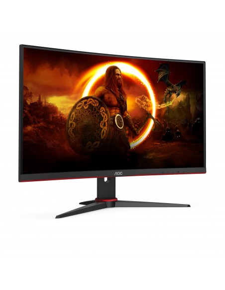 AOC G2 C27G2ZE BK pantalla para PC 68,6 cm (27") 1920 x 1080 Pixeles Full HD LED Negro, Rojo