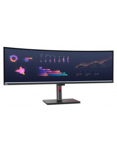 Lenovo ThinkVision P49w-30 LED display 124,5 cm (49") 5120 x 1440 Pixeles DQHD Negro