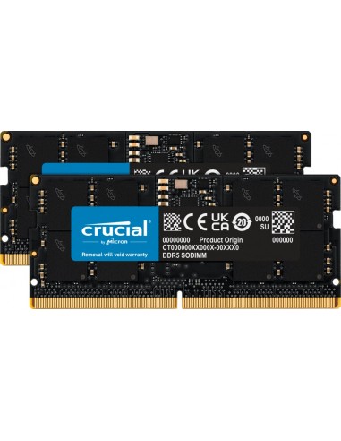 Crucial CT2K16G48C40S5 módulo de memoria 32 GB 2 x 16 GB DDR5 4800 MHz