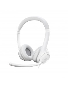 Logitech H390 Auriculares Alámbrico Diadema Oficina Centro de llamadas USB tipo A Blanco