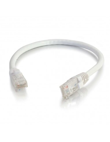 C2G Cable de conexión de red de 5 m Cat6 sin blindaje y con funda (UTP), color blanco