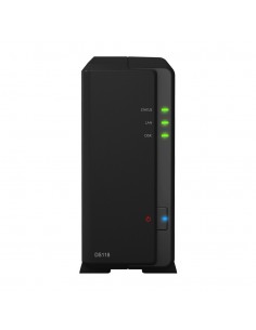 Synology DiskStation DS118 servidor de almacenamiento NAS Compacto Ethernet Negro RTD1296