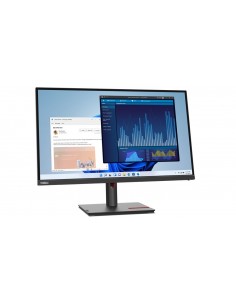 Lenovo ThinkVision T27p-30 LED display 68,6 cm (27") 3840 x 2160 Pixeles 4K Ultra HD Negro