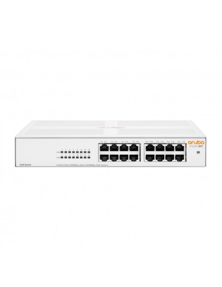 Aruba Instant On 1430 16G No administrado L2 Gigabit Ethernet (10 100 1000) 1U Blanco