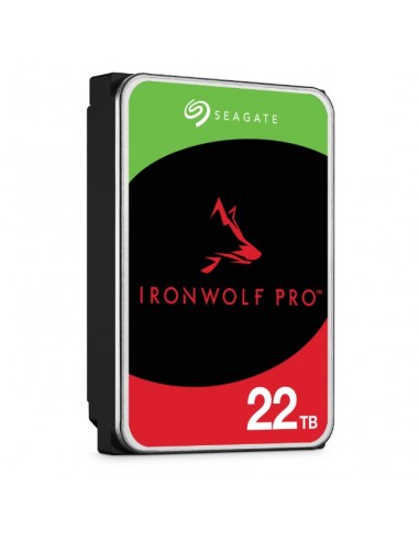 Seagate IronWolf Pro ST22000NT001 disco duro interno 3.5" 22 TB Serial ATA III