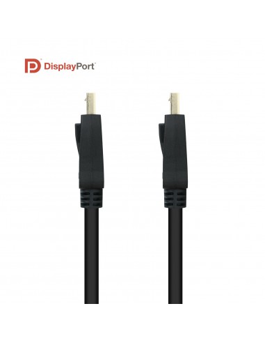 Nanocable Cable DISPLAYPORT 1.4 CERTIFICADO VESA, DP M – DP M, Negro, 1.5 m