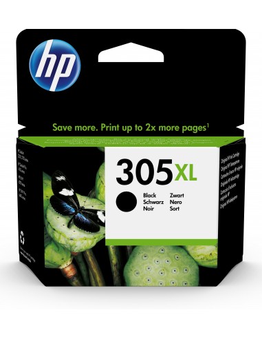 HP Cartucho de tinta Original 305XL de alta capacidad negro