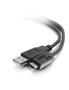 C2G 2m, USB2.0-C USB2.0-A cable USB USB C USB A Negro