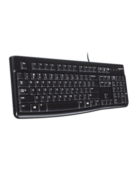 Logitech Keyboard K120 for Business teclado USB QWERTY Español Negro