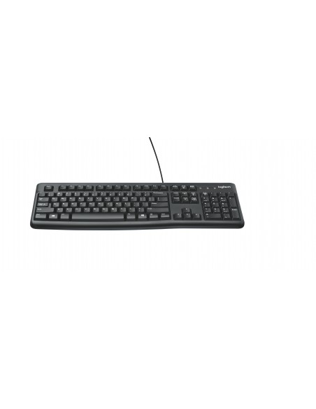 Logitech Keyboard K120 for Business teclado USB QWERTY Internacional de EE.UU. Negro