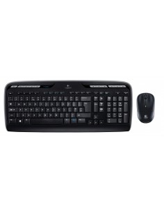 Logitech Wireless Combo MK330 teclado Ratón incluido USB QWERTY Internacional de EE.UU. Negro