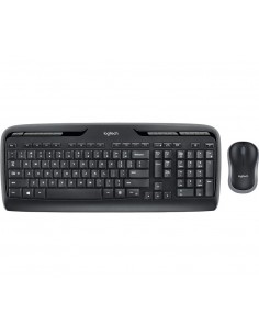 Logitech Wireless Combo MK330 teclado Ratón incluido RF inalámbrico QWERTY Nórdico