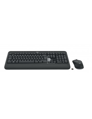 Logitech Advanced MK540 teclado Ratón incluido USB QWERTY Español Negro, Blanco