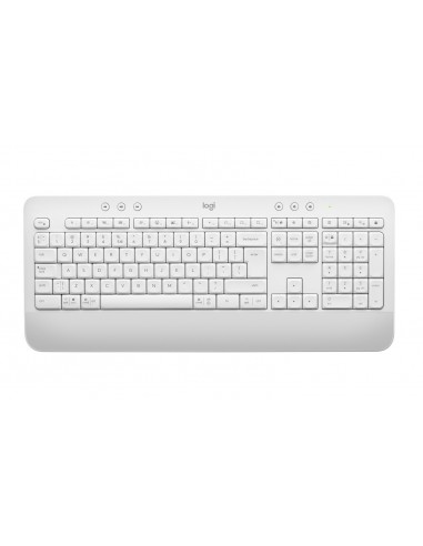 Logitech Signature K650 teclado Bluetooth QWERTY Internacional de EE.UU. Blanco